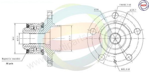 ODM-MULTIPARTS 70-210080