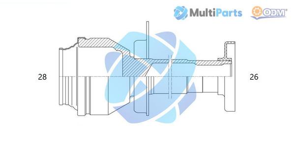 ODM-MULTIPARTS 14-216120 ODM-MULTIPARTS 14-216120