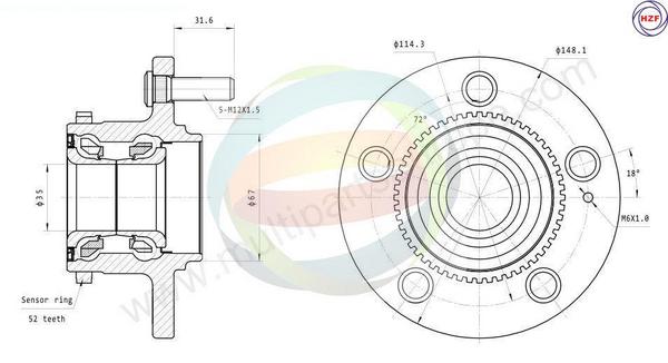 ODM-MULTIPARTS 70-080026