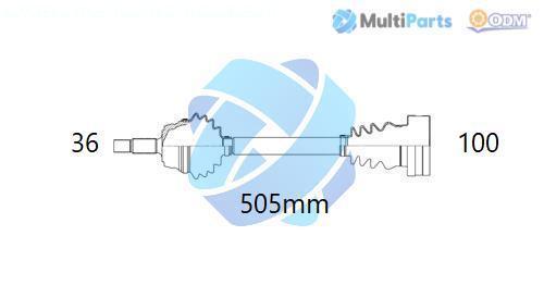 ODM-MULTIPARTS 18-215180