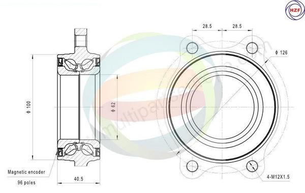 ODM-MULTIPARTS 70-210068