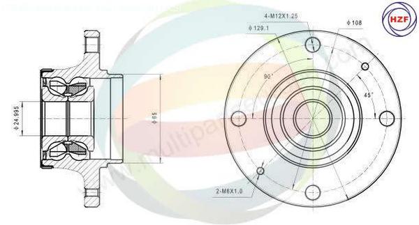 ODM-MULTIPARTS 70-160028