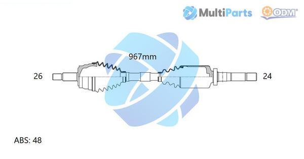 ODM-MULTIPARTS 18-092651