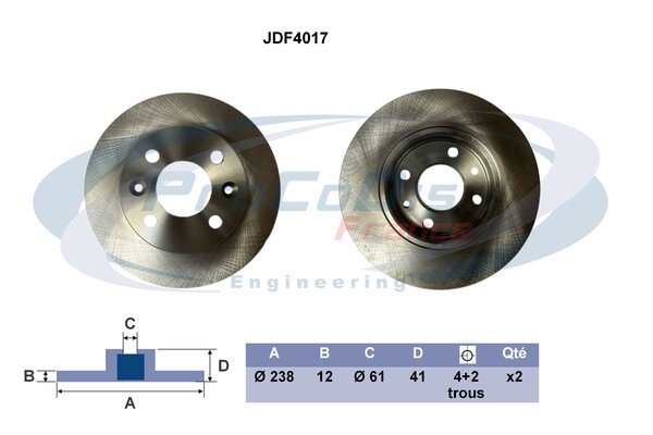 PROCODIS FRANCE JDF4017