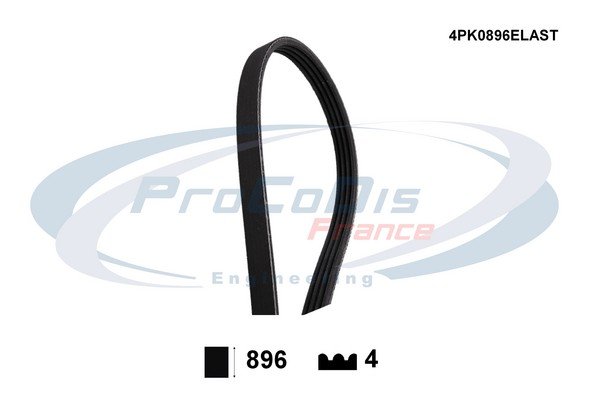 PROCODIS FRANCE 4PK0896ELAST PROCODIS FRANCE 4PK0896ELAST