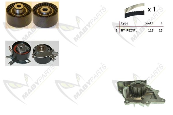 MABYPARTS OBKWP0116