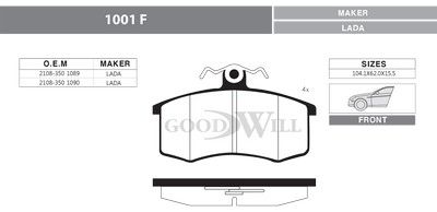 GOODWILL 1001 F