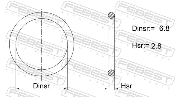 FEBEST 02400-023 FEBEST 02400-023