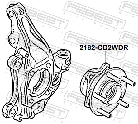 FEBEST 2182CD2WDR FEBEST 2182CD2WDR