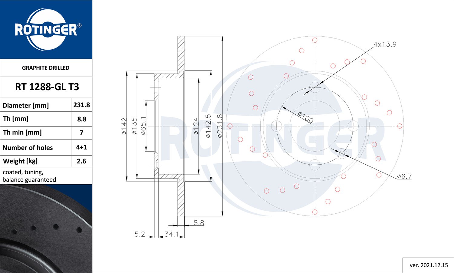 ROTINGER RT 1288-GL T3