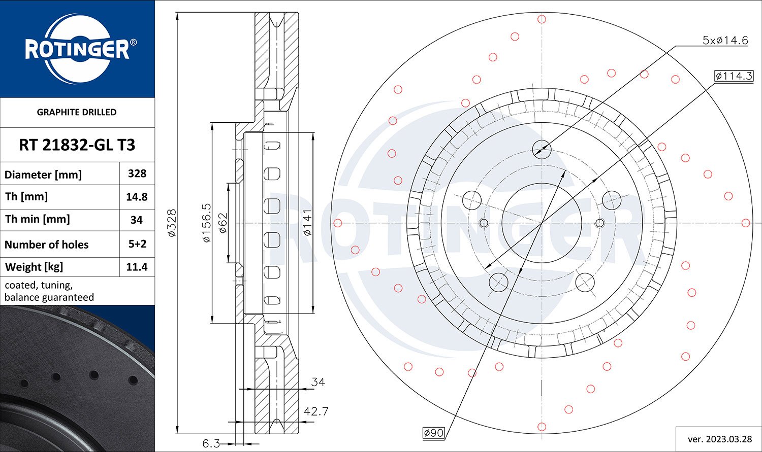 ROTINGER RT 21832-GL T3