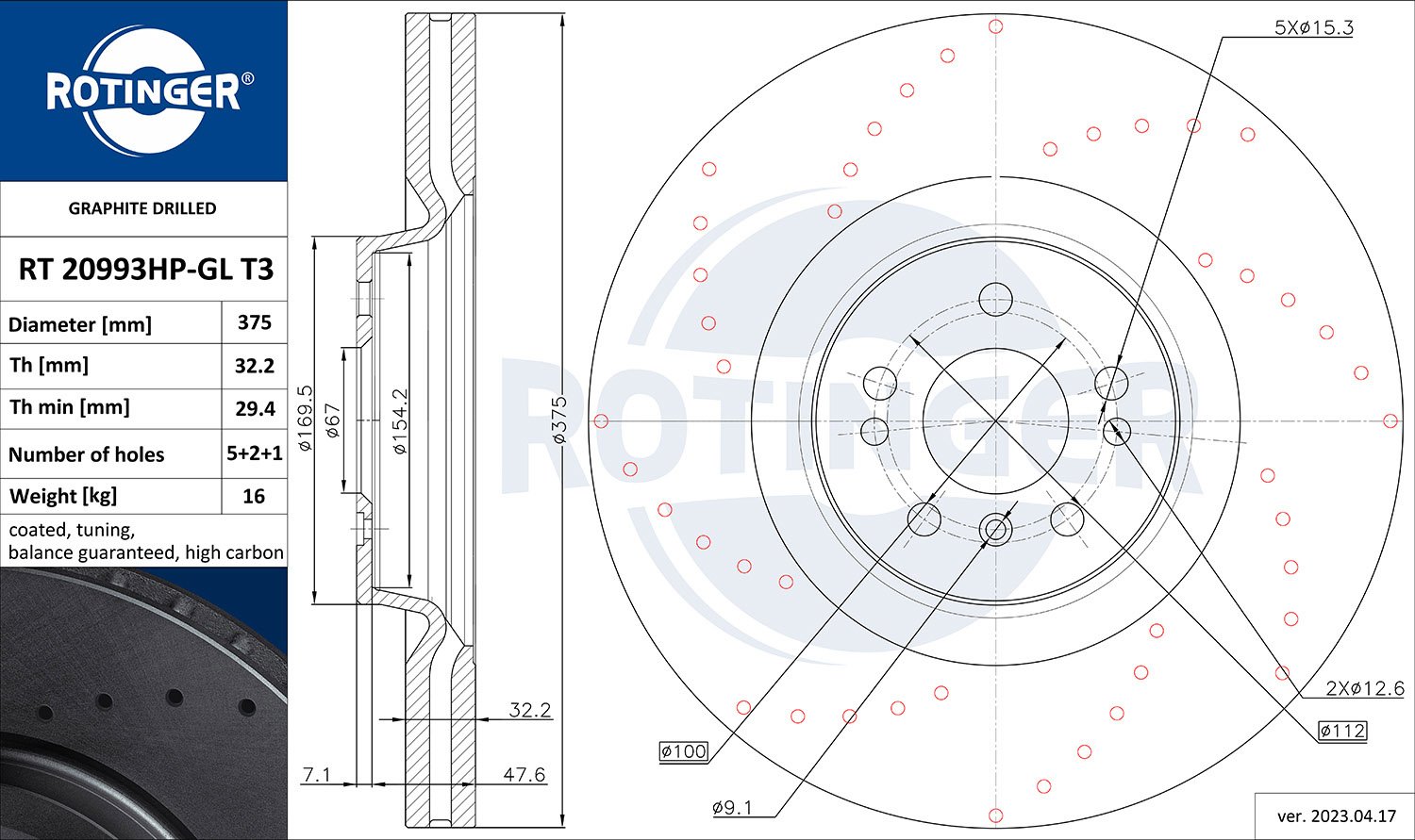 ROTINGER RT 20993HP-GL T3