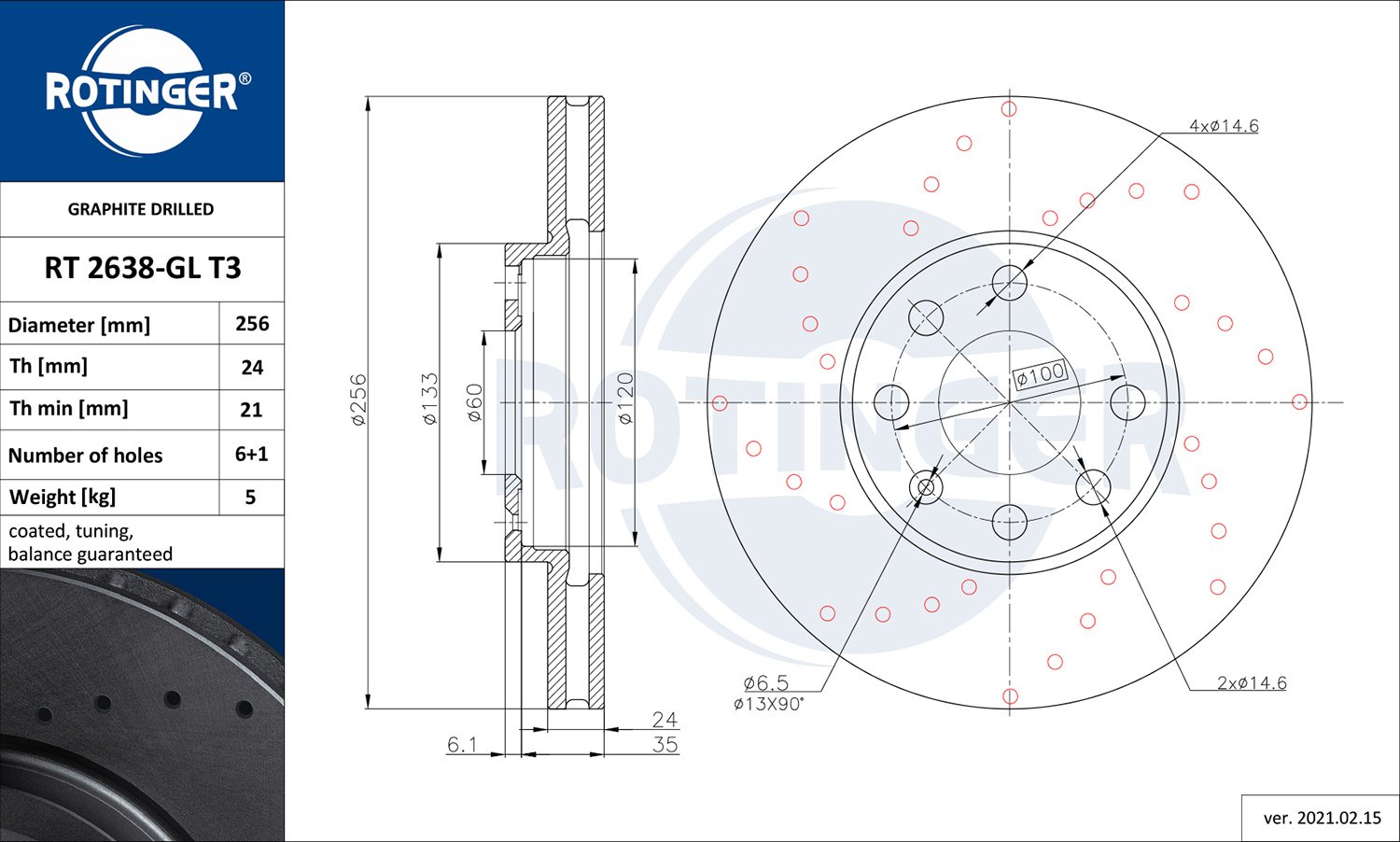 ROTINGER RT 2638-GL T3