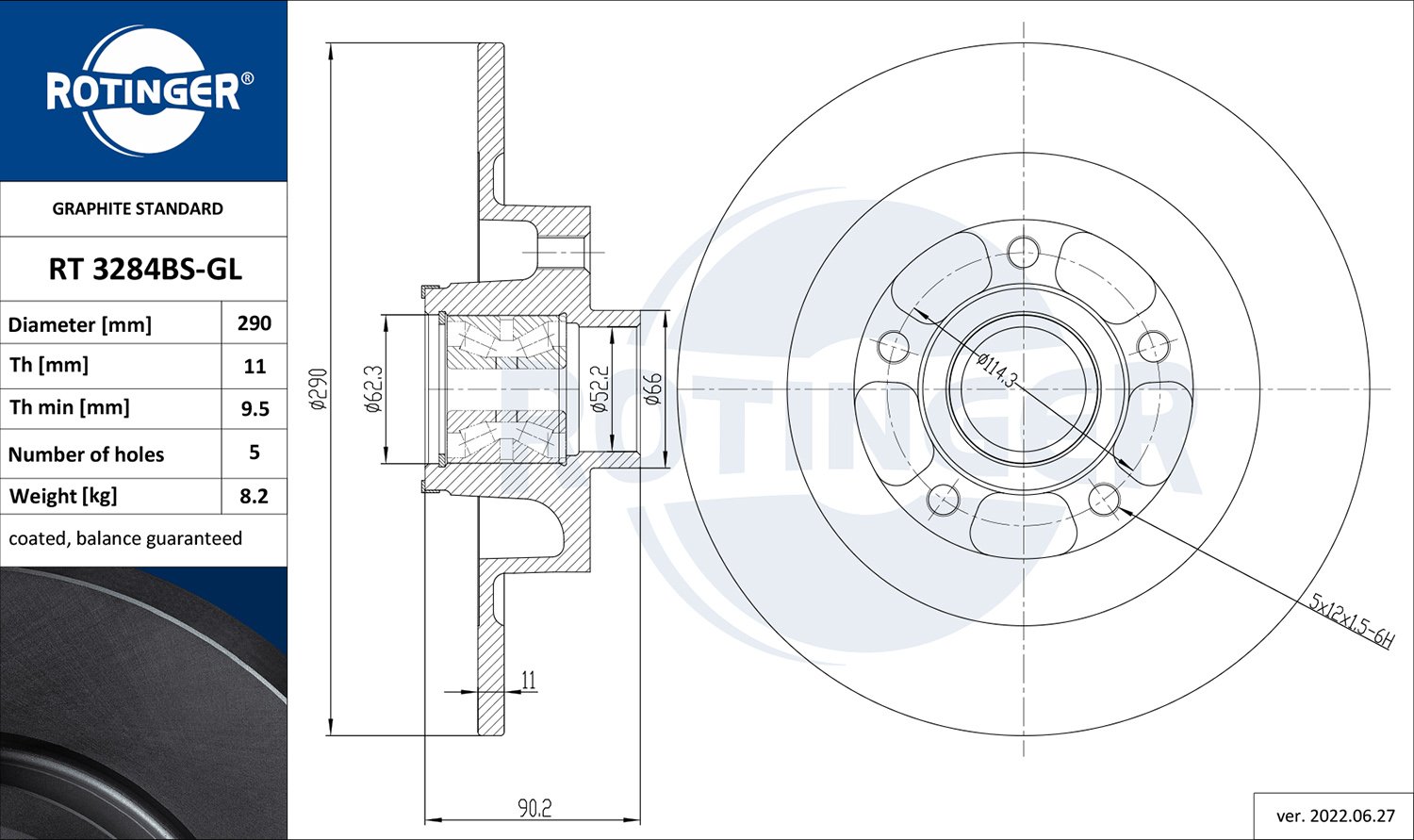 ROTINGER RT 3284BS-GL