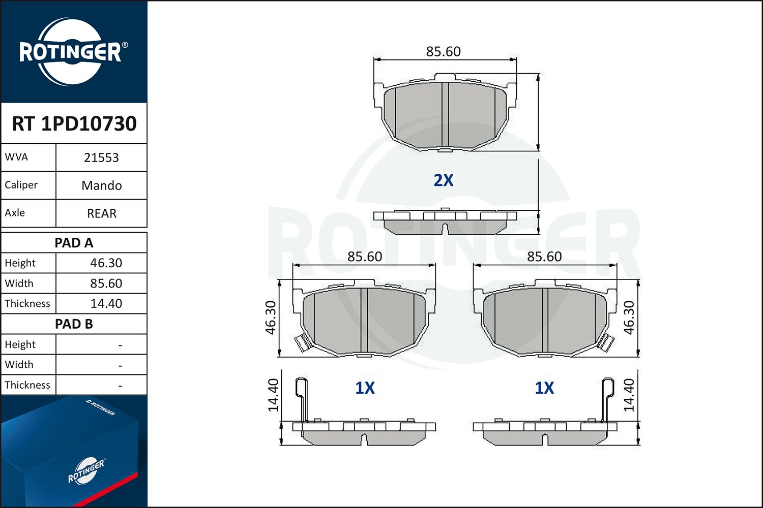 ROTINGER RT 1PD10730