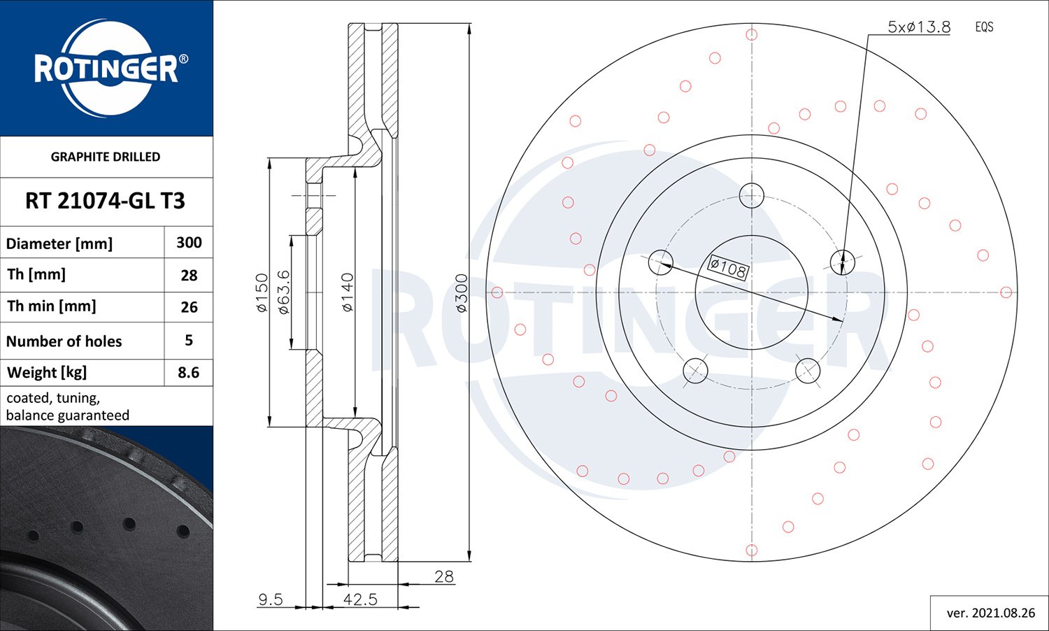 ROTINGER RT 21074-GL T3