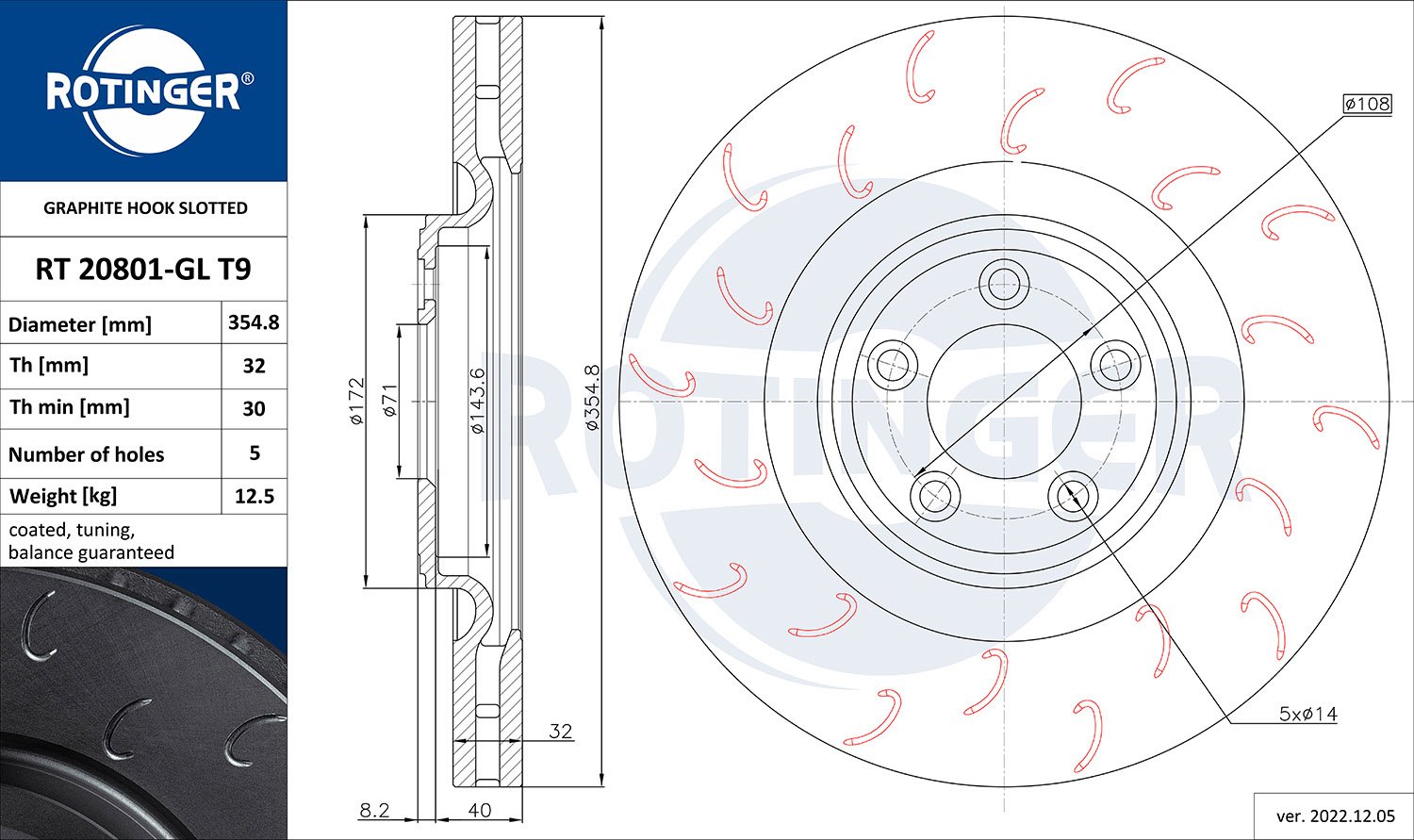 ROTINGER RT 20801-GL T9