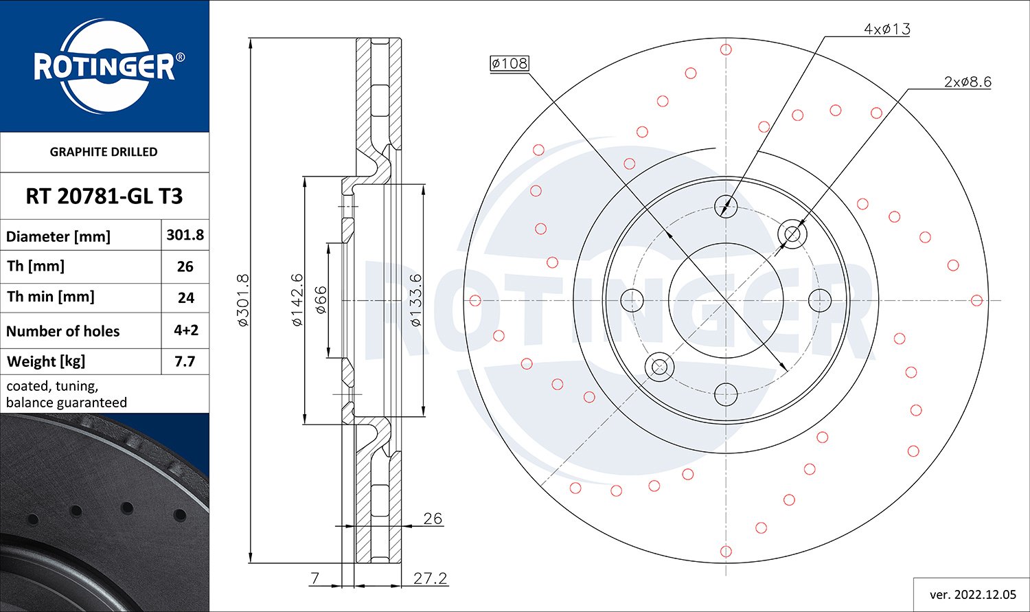 ROTINGER RT 20781-GL T3