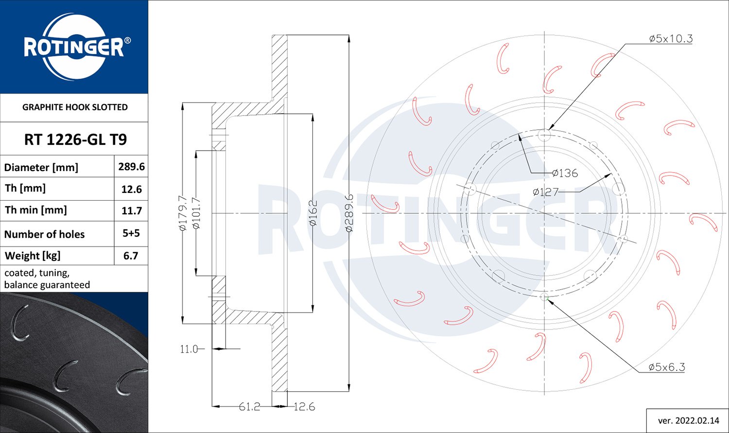 ROTINGER RT 1226-GL T9