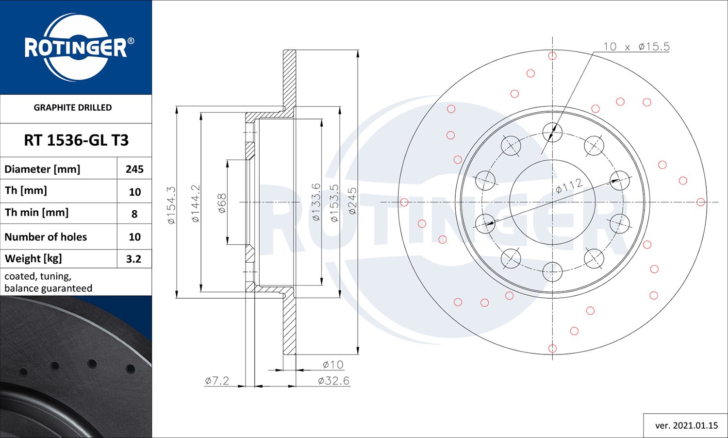 ROTINGER RT 1536-GL T3