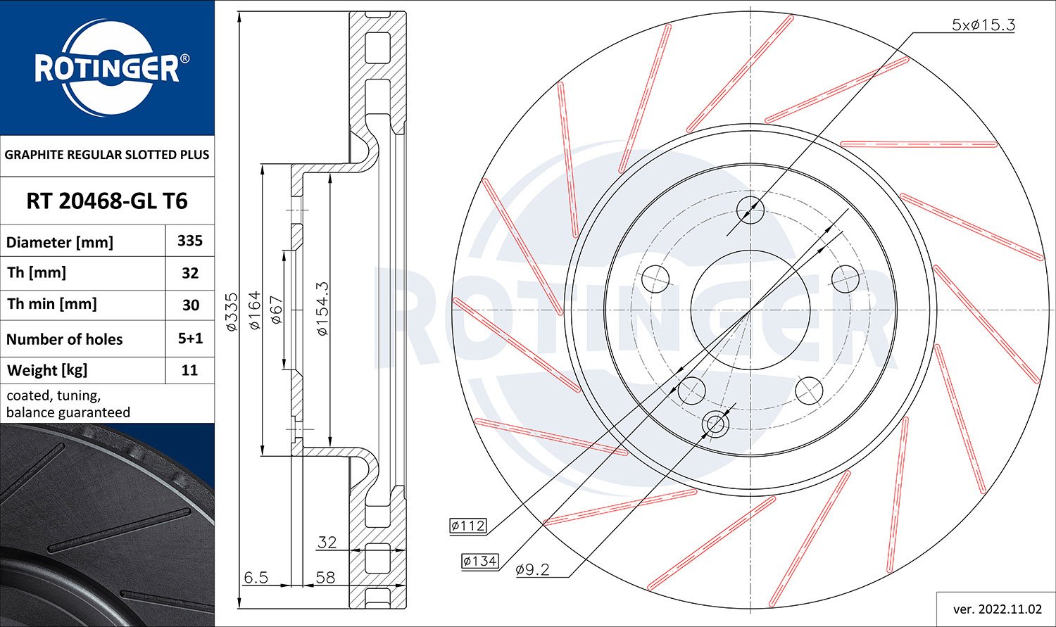 ROTINGER RT 20468-GL T6