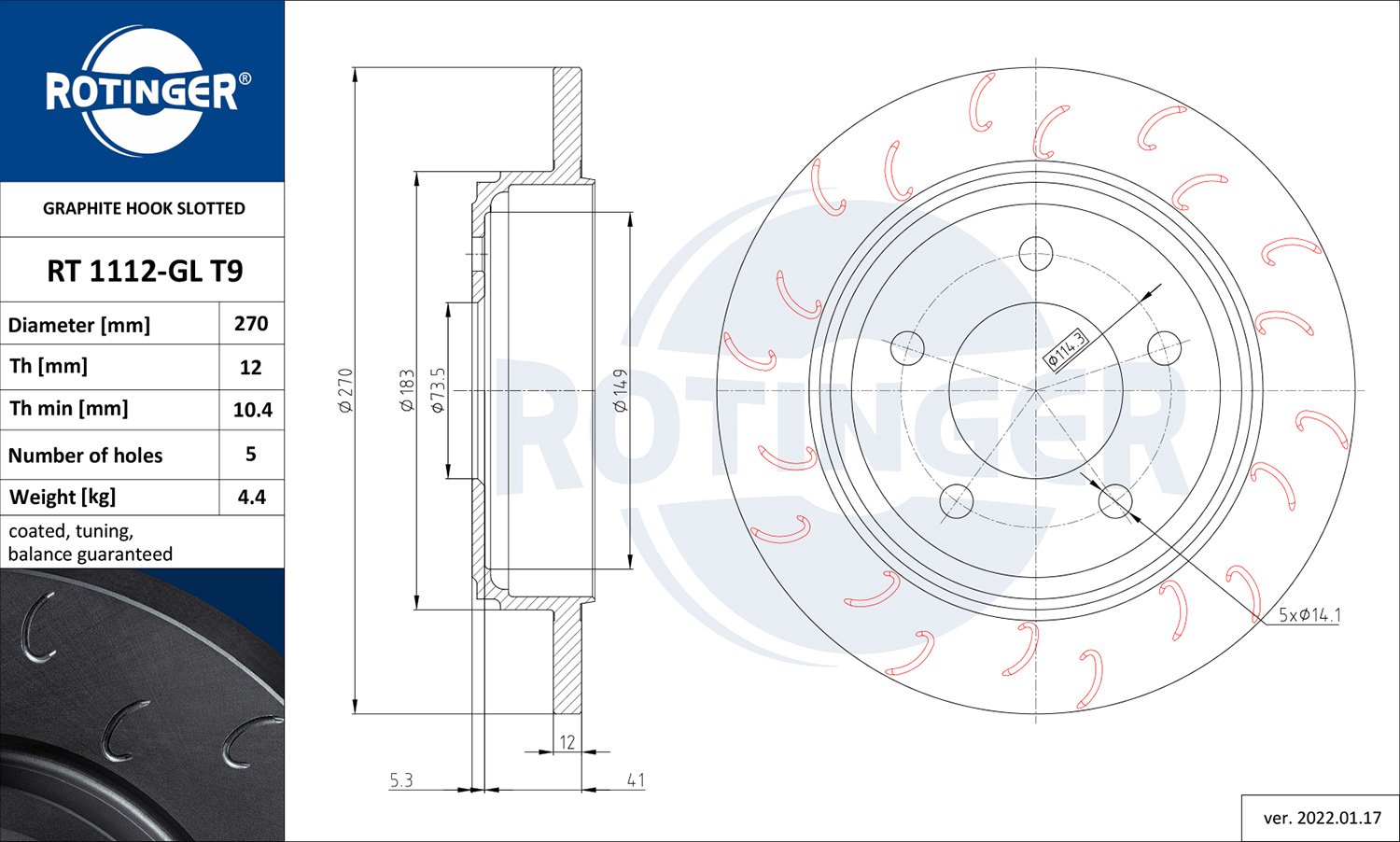 ROTINGER RT 1112-GL T9