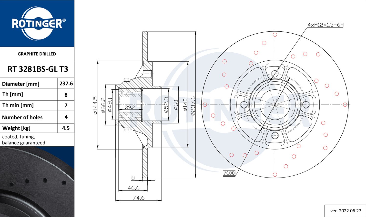 ROTINGER RT 3281BS-GL T3