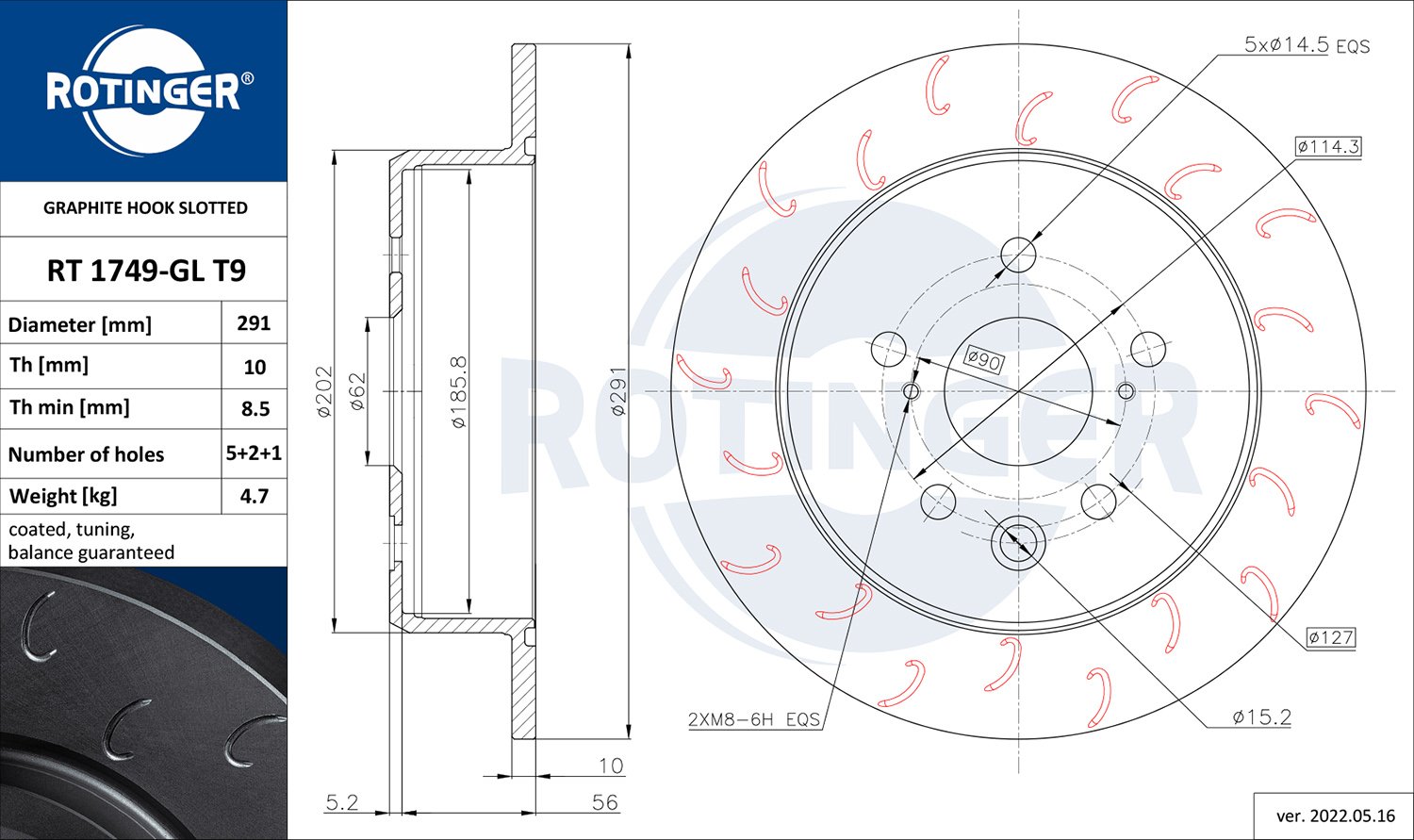 ROTINGER RT 1749-GL T9