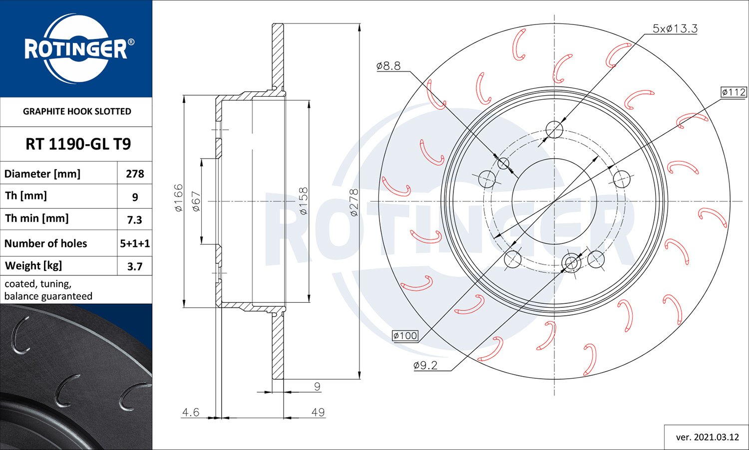 ROTINGER RT 1190-GL T9