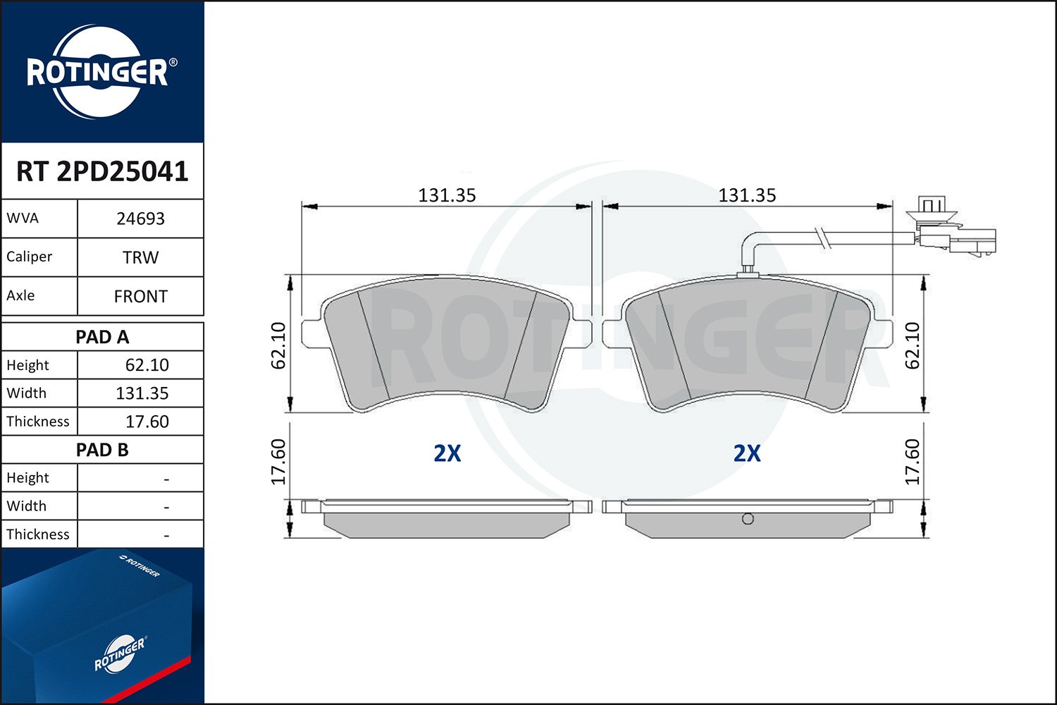 ROTINGER RT 2PD25041