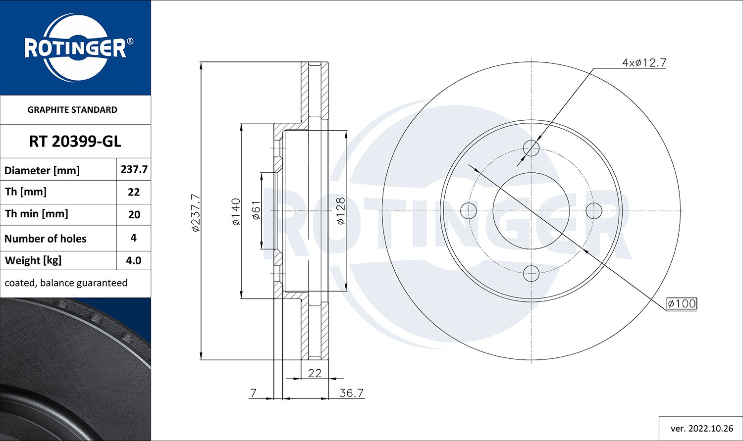 ROTINGER RT 20399-GL