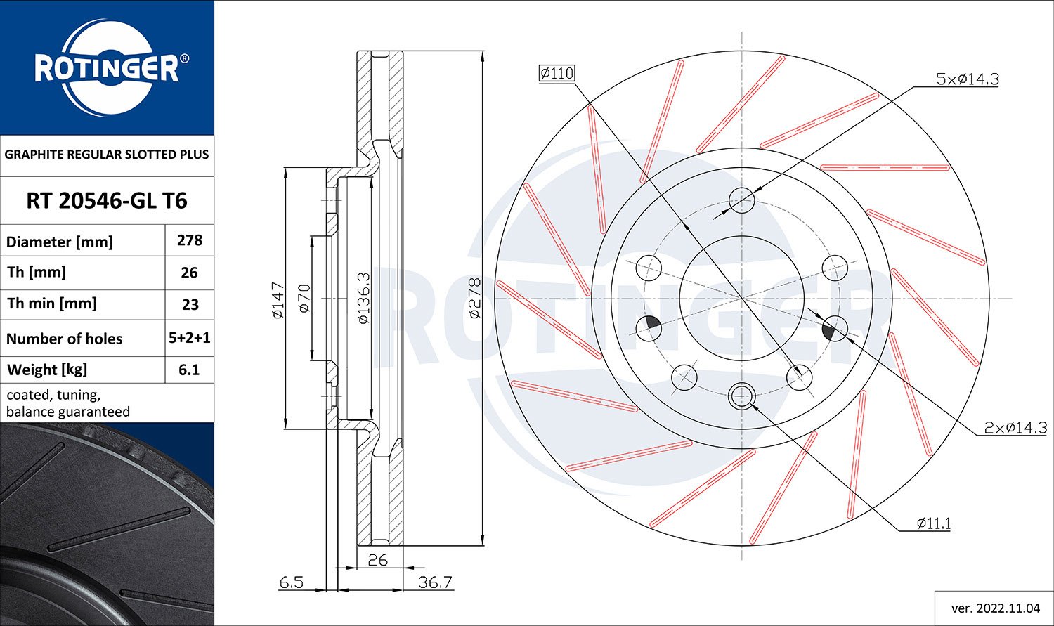 ROTINGER RT 20546-GL T6