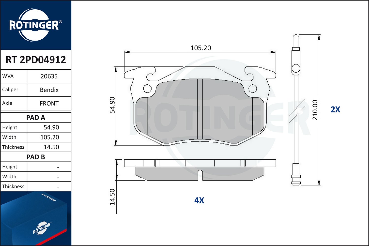 ROTINGER RT 2PD04912