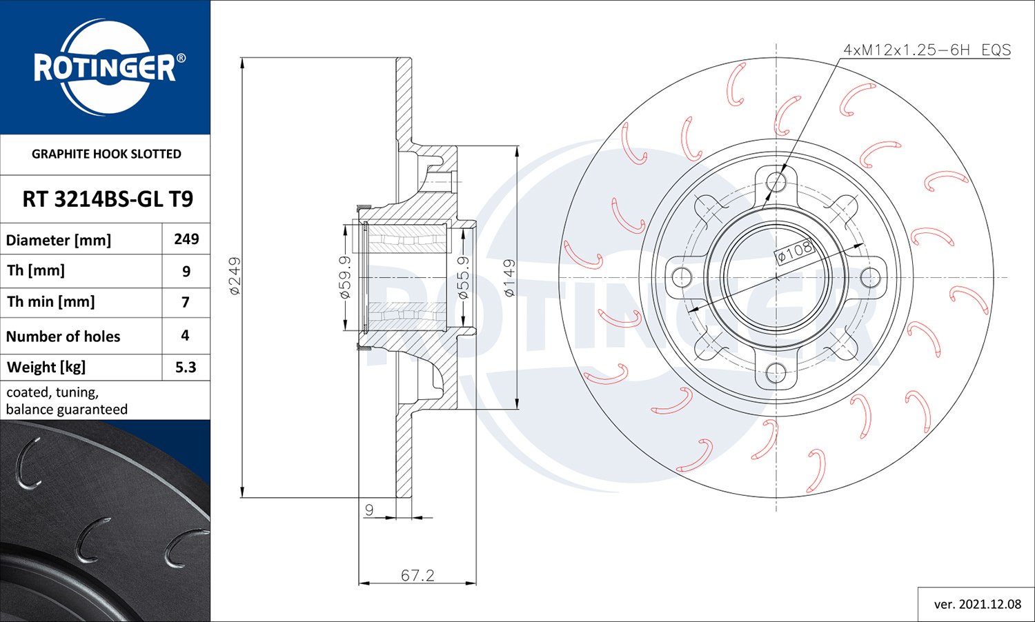 ROTINGER RT 3214BS-GL T9