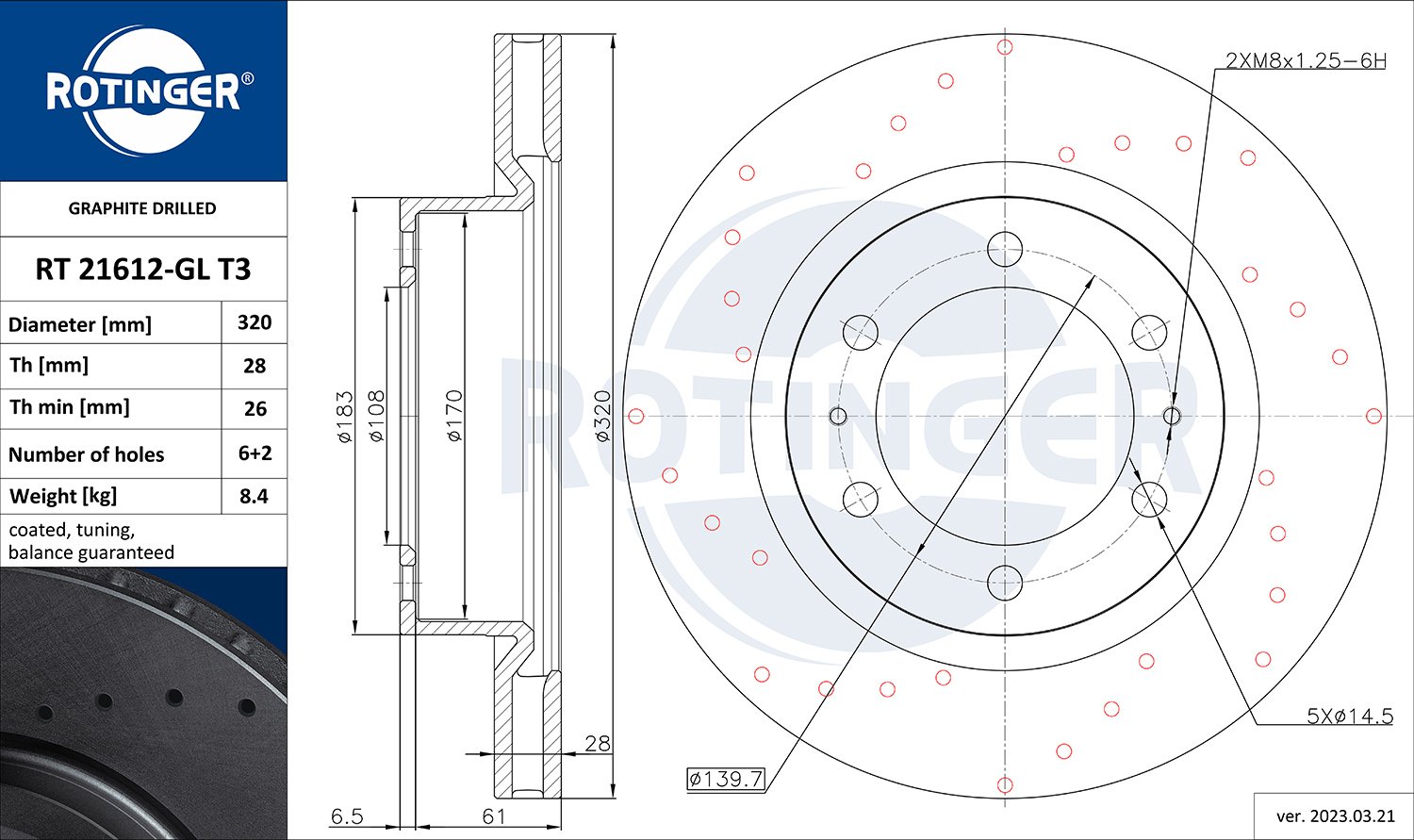 ROTINGER RT 21612-GL T3