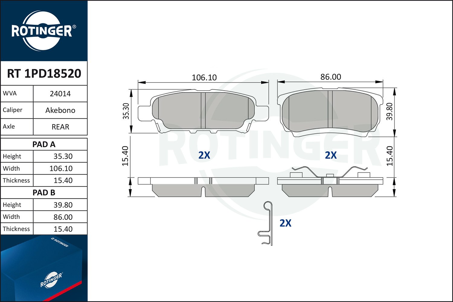 ROTINGER RT 1PD18520