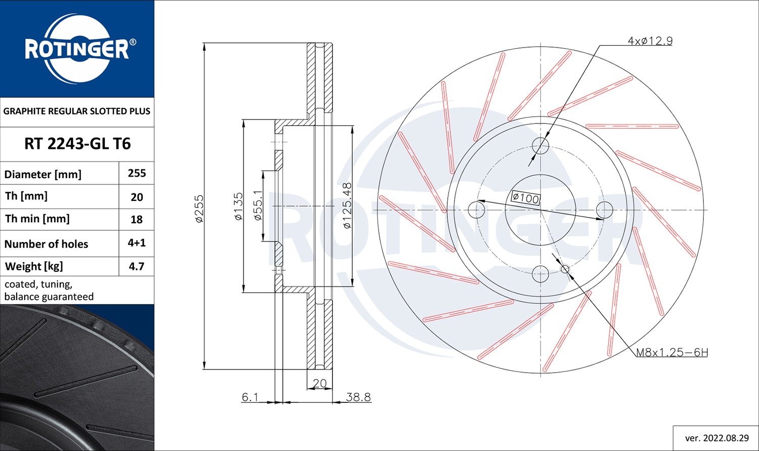 ROTINGER RT 2243-GL T6