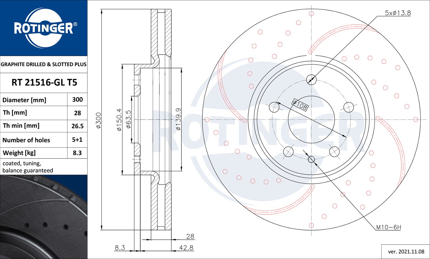 ROTINGER RT 21516-GL T5