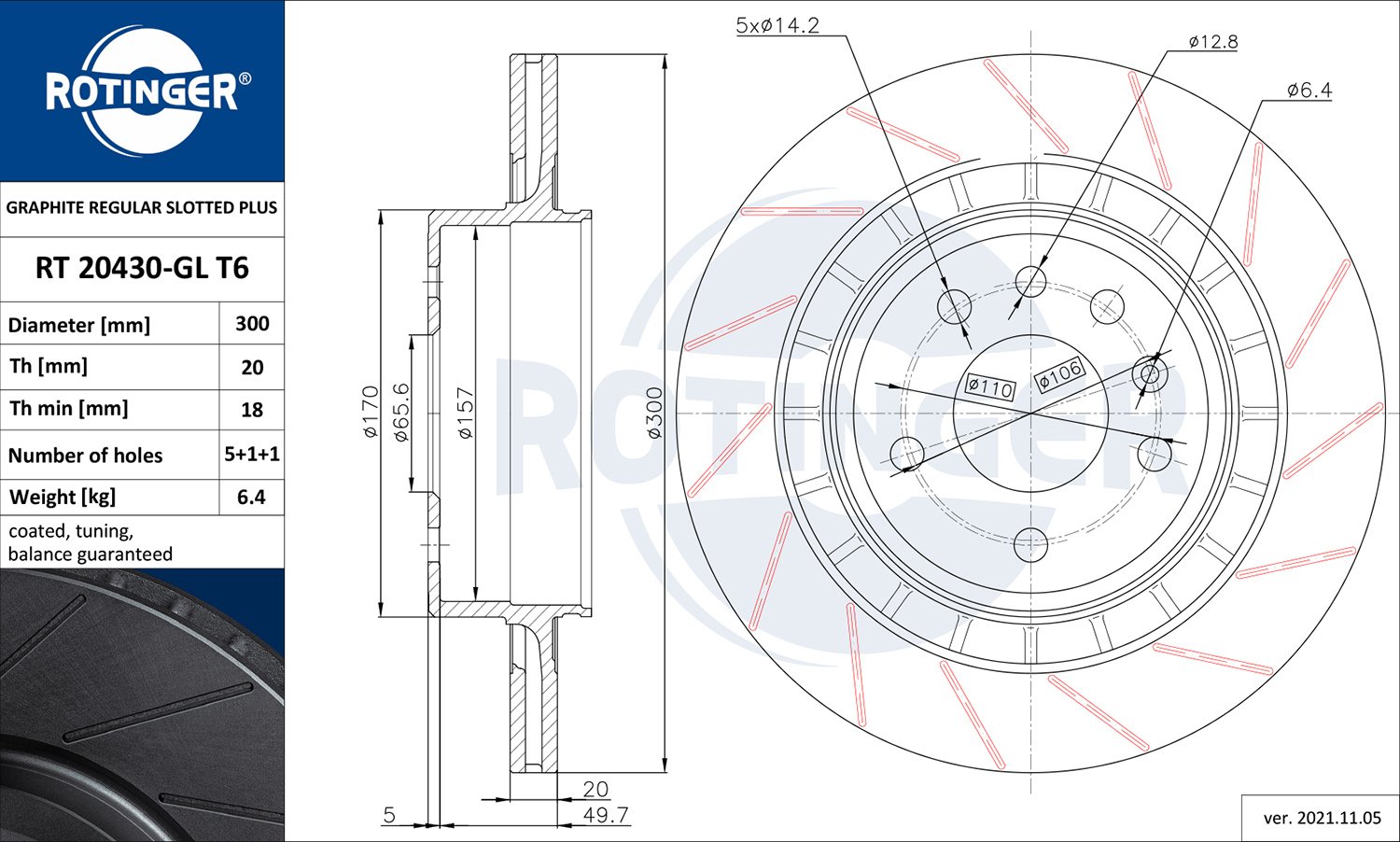 ROTINGER RT 20430-GL T6