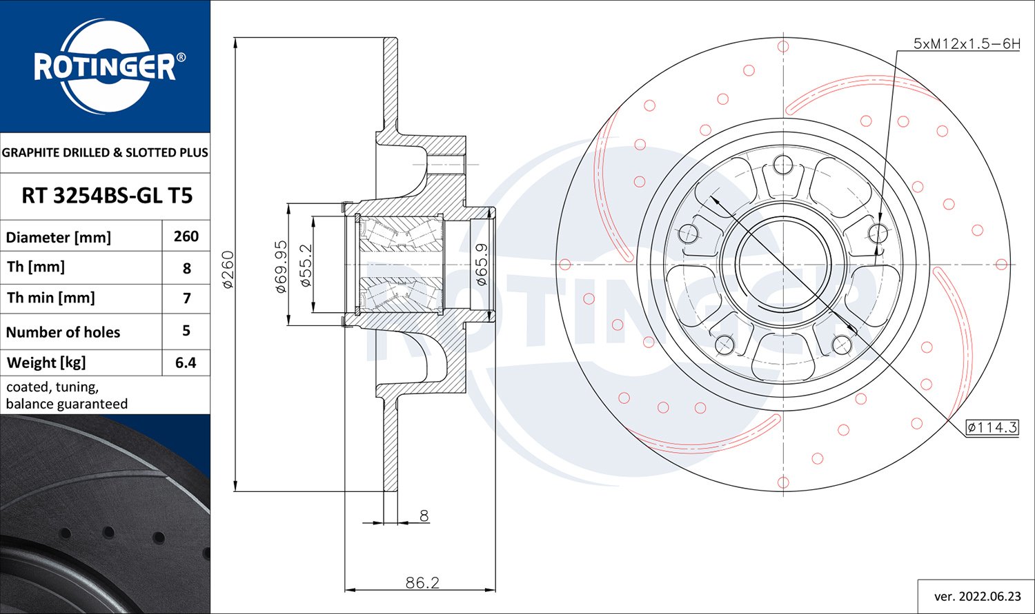 ROTINGER RT 3254BS-GL T5