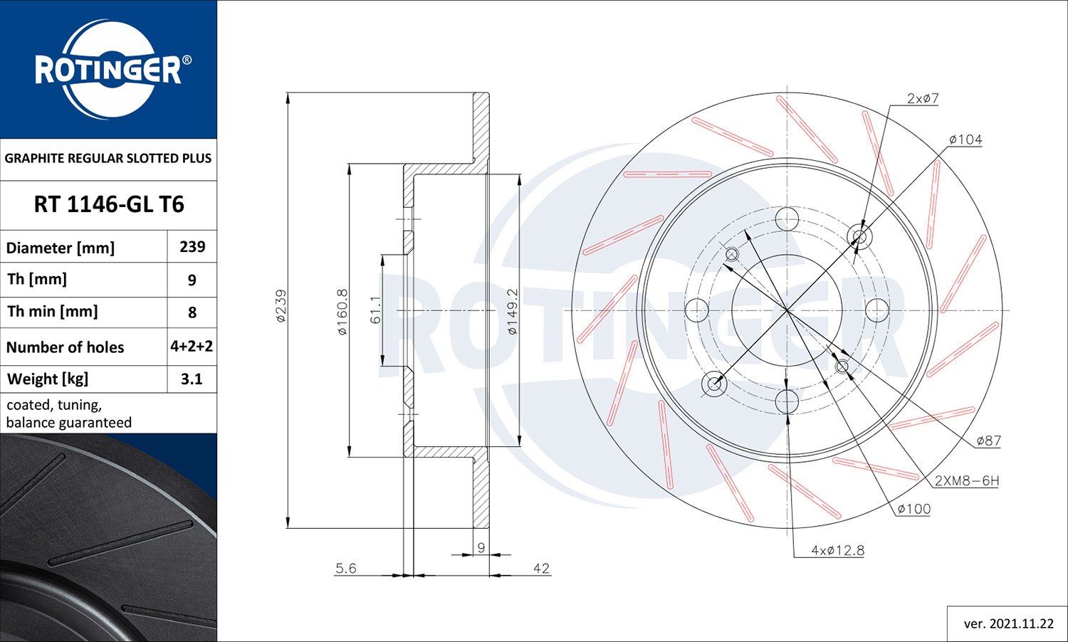 ROTINGER RT 1146-GL T6