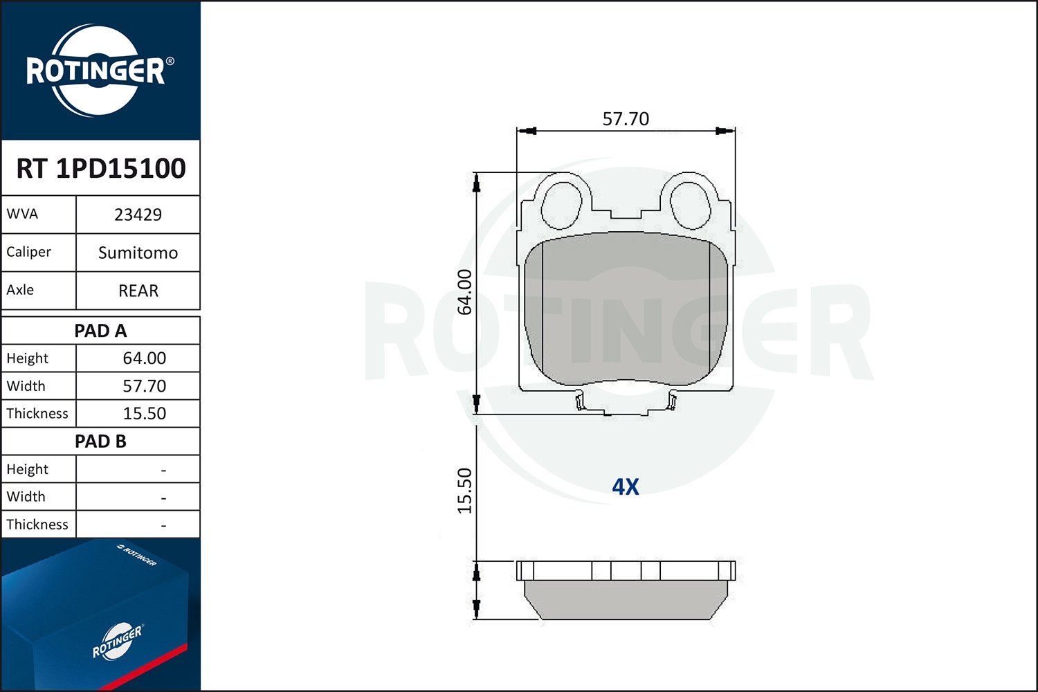 ROTINGER RT 1PD15100