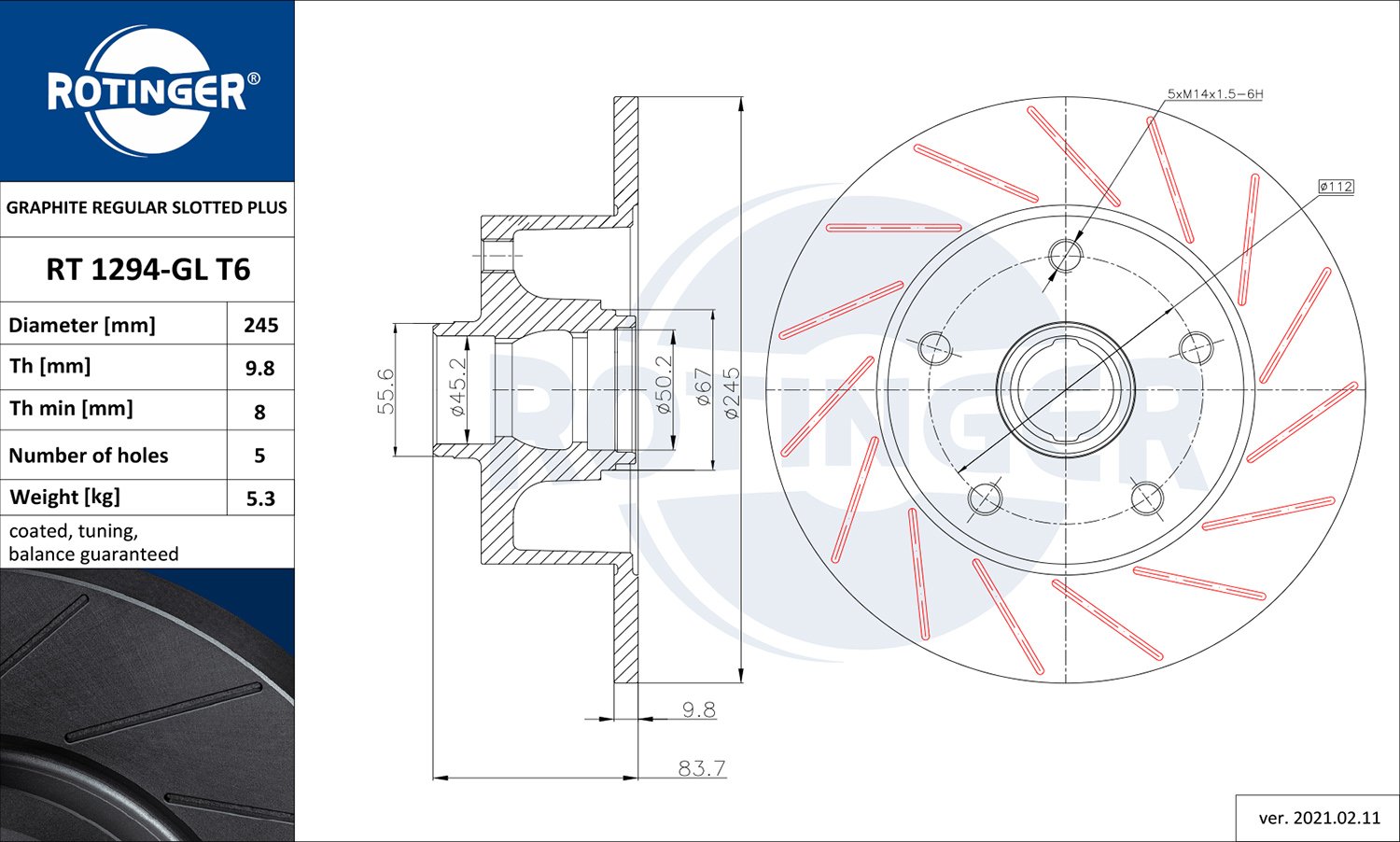 ROTINGER RT 1294-GL T6