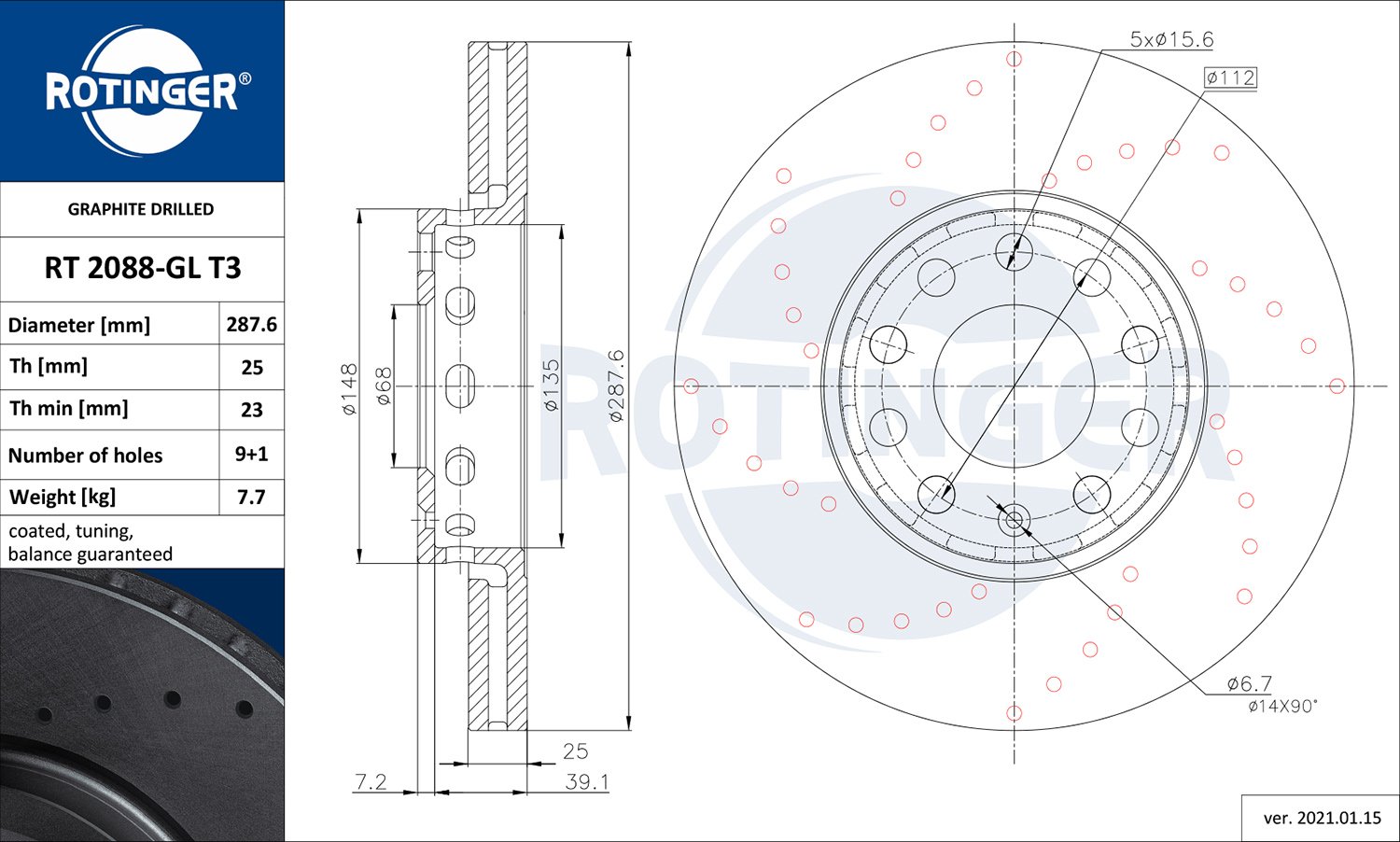 ROTINGER RT 2088-GL T3