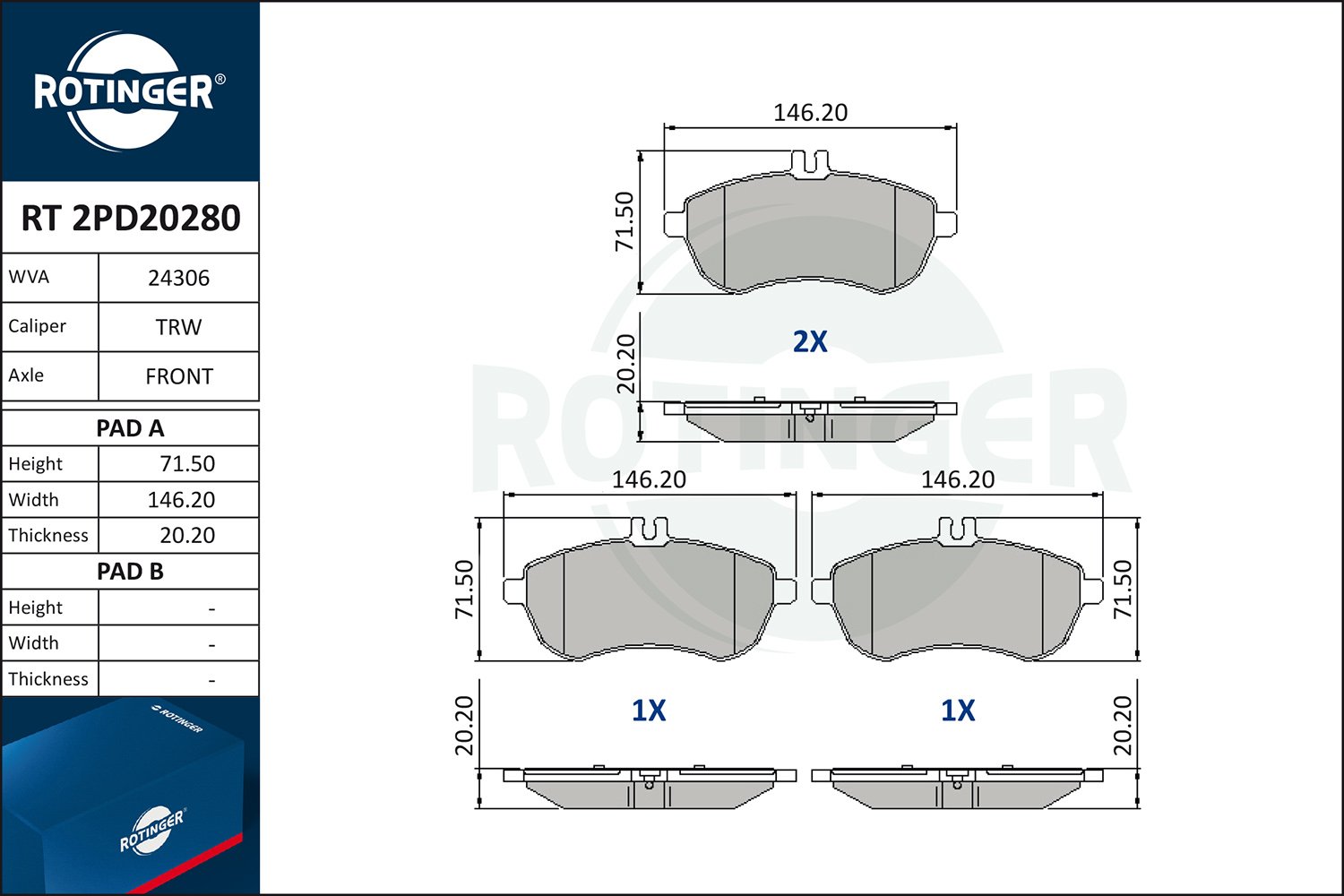 ROTINGER RT 2PD20280