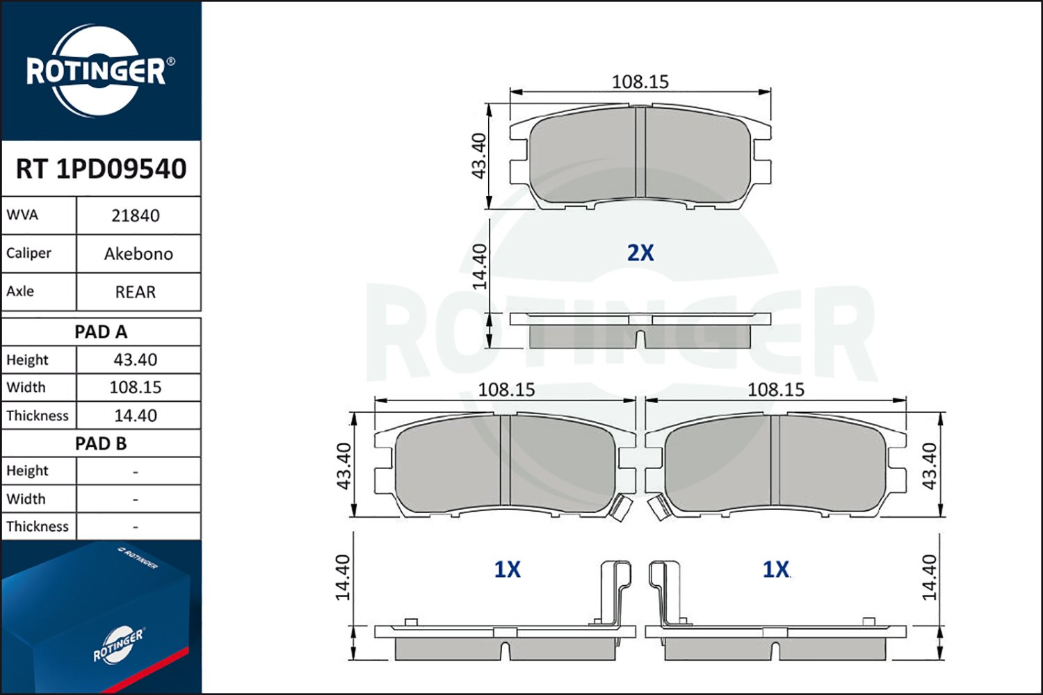 ROTINGER RT 1PD09540