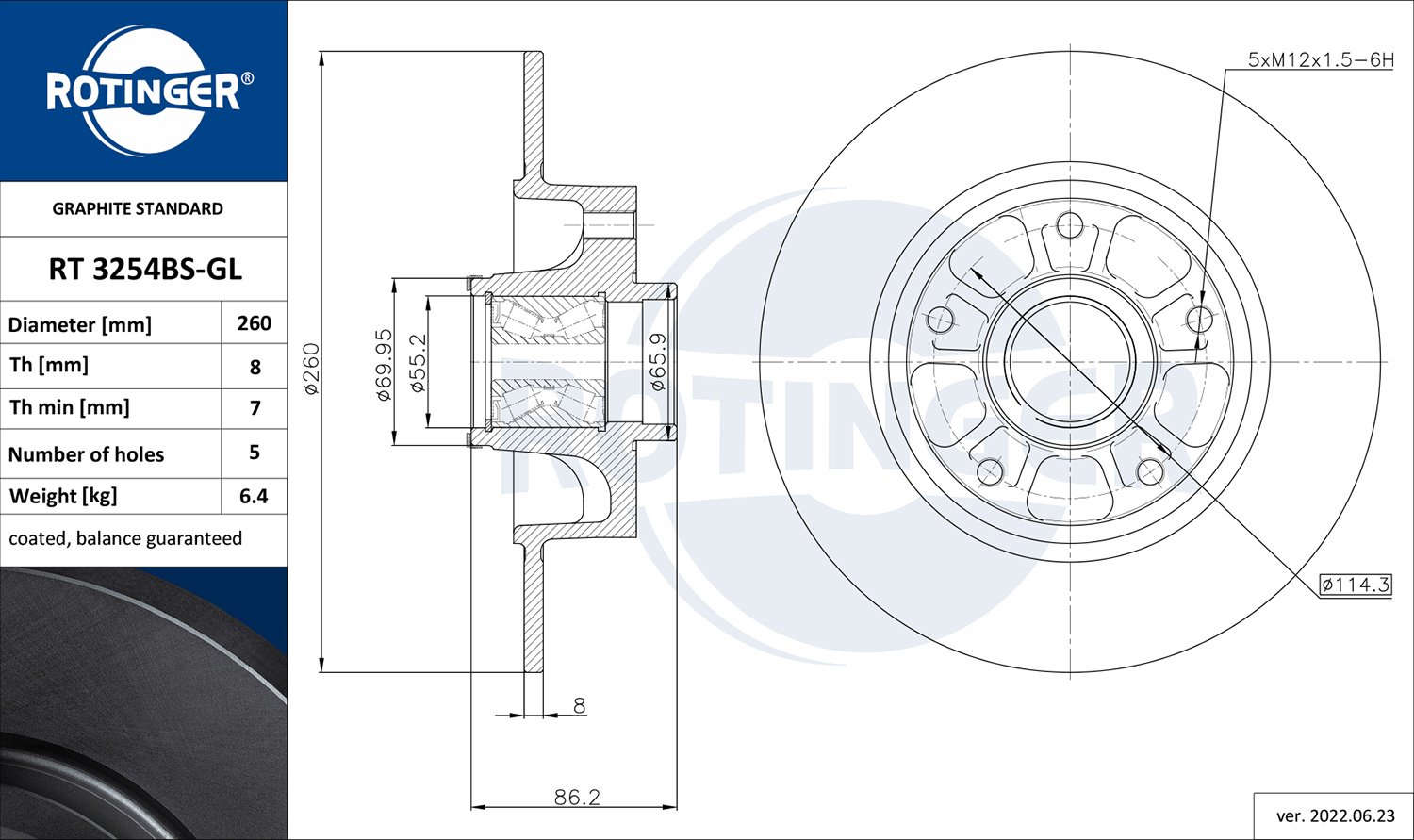 ROTINGER RT 3254BS-GL