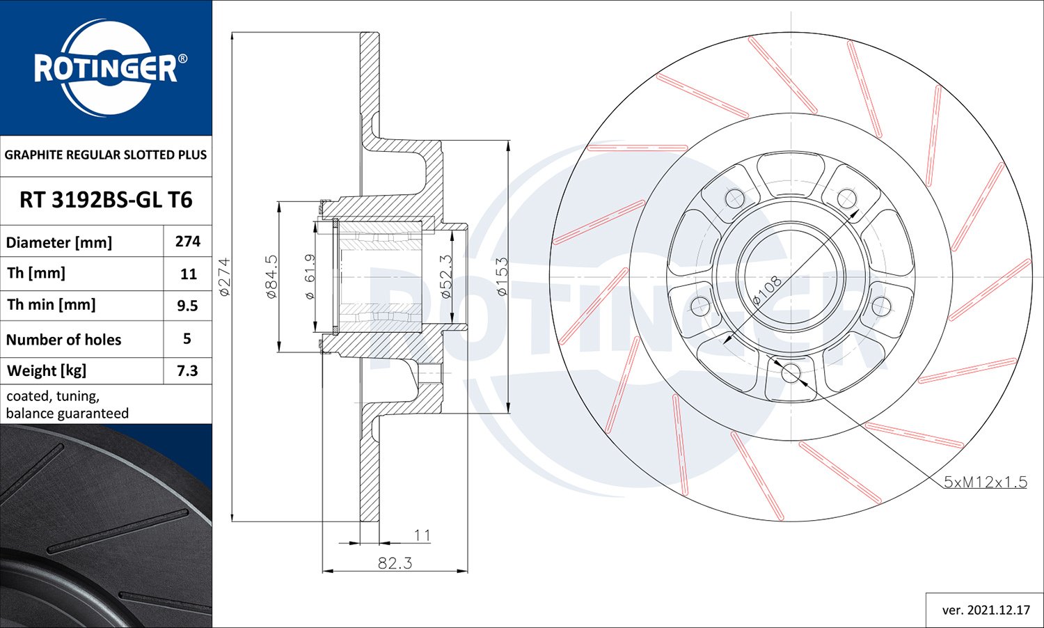 ROTINGER RT 3192BS-GL T6