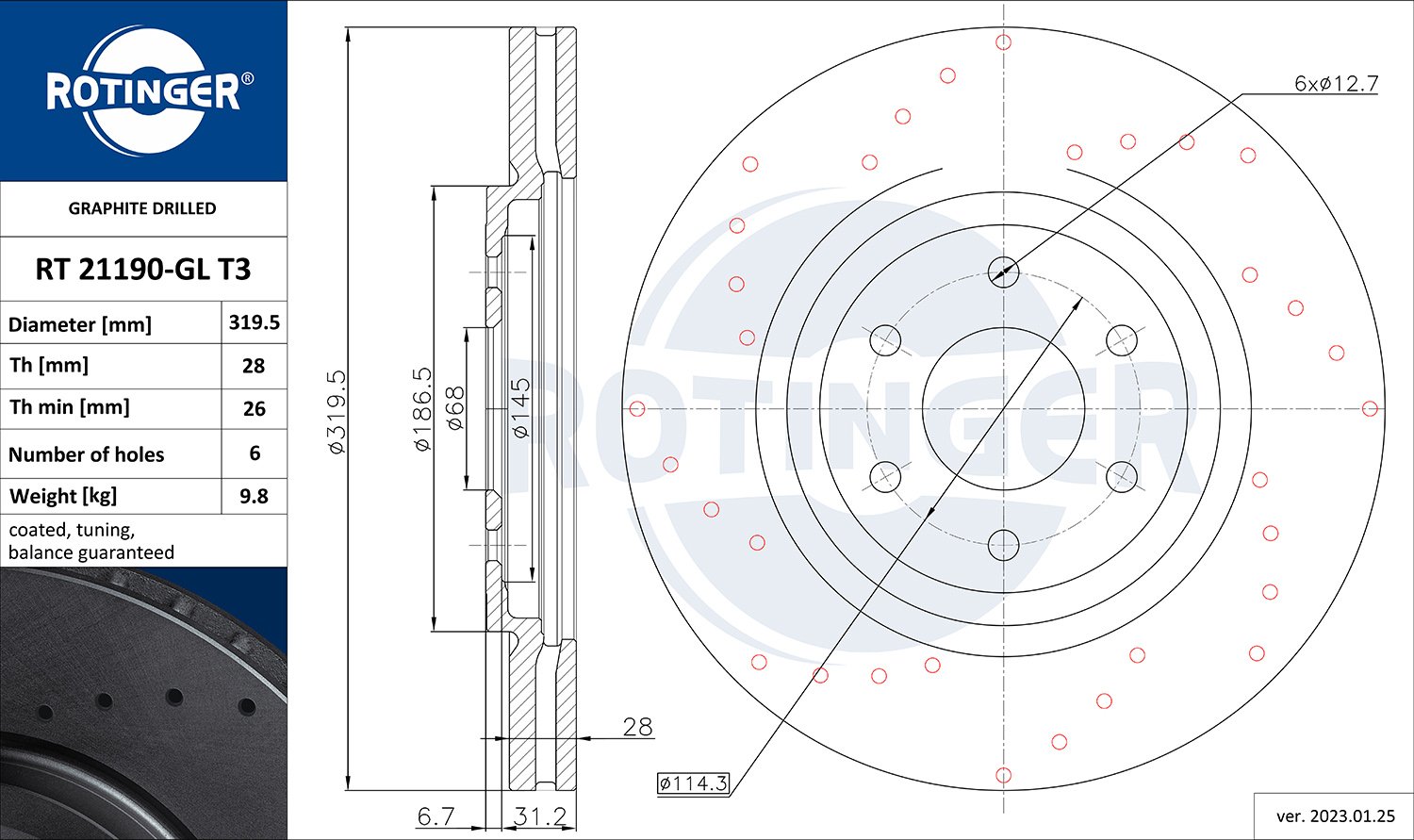 ROTINGER RT 21190-GL T3