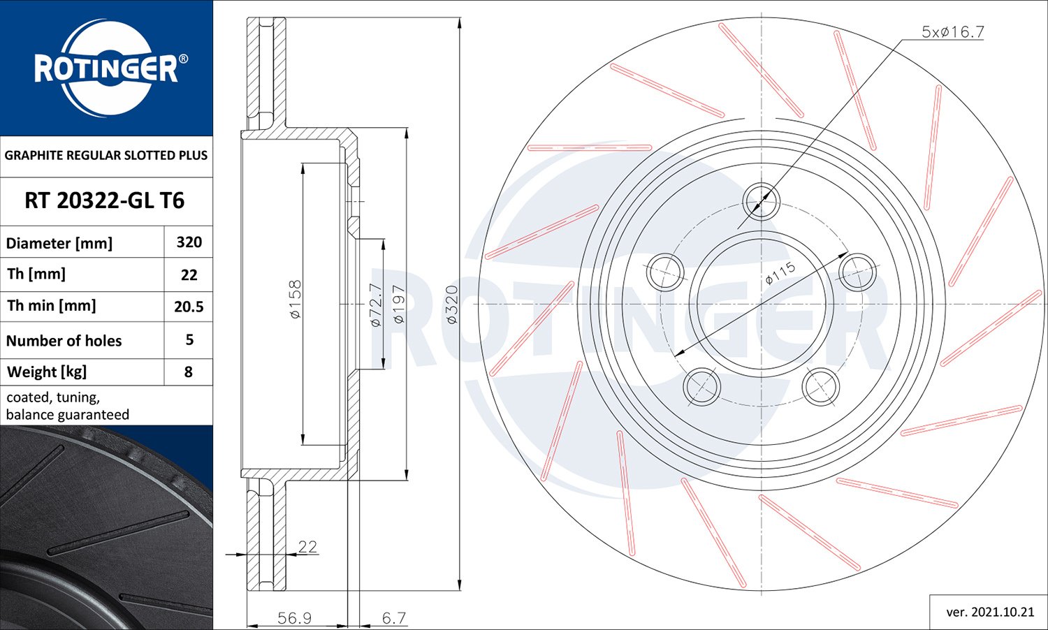 ROTINGER RT 20322-GL T6